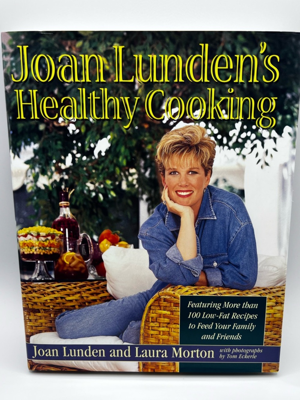 Joan Lunden's Healthy Cooking Hardcover 1996 Low Fat Recipes 1st Edition Vintage